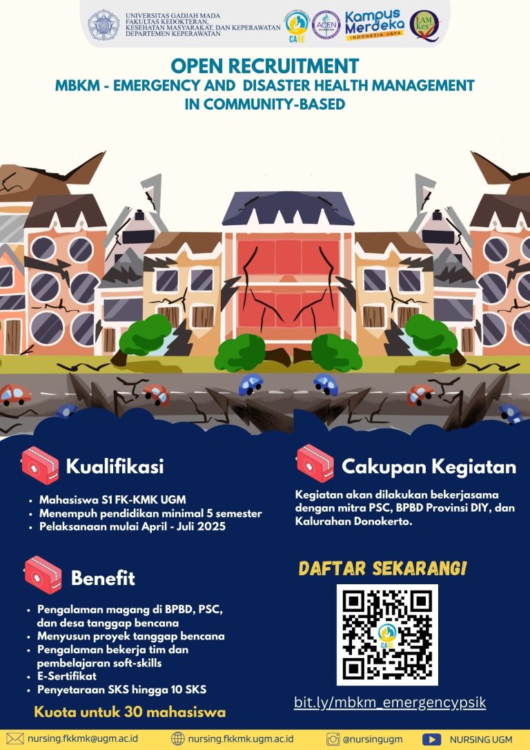 Pendaftaran MBKM Emergency and Disaster Health Management in Community-Based